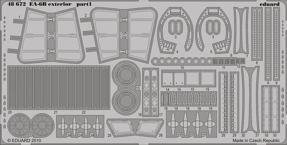 Eduard 48672 EA-6B exterior 1/48 Kinetic – image 2