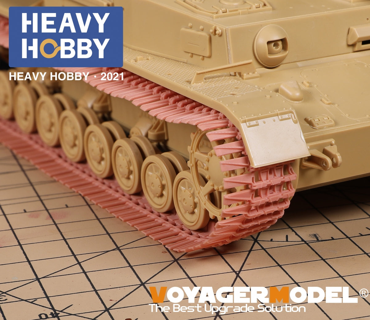 Heavy Hobby PT35013 WWII German Pz.III/IV Winterketten Tracks Pattern C 1/35 – image 2