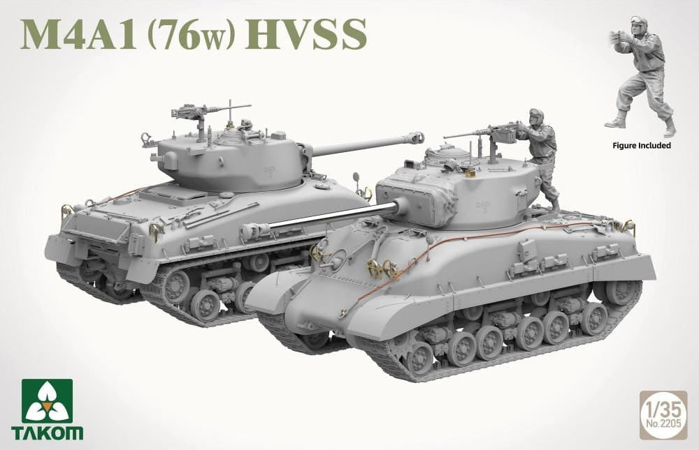 Takom 2205 M4A1 76(w) HVSS 1/35 – image 2