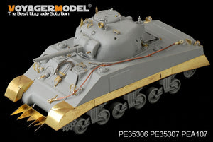 Voyager Model PE35307 WWII US army M4 Mid Tank Skirts For DRAGON 6511 and 6579 1/35 – Bild 2