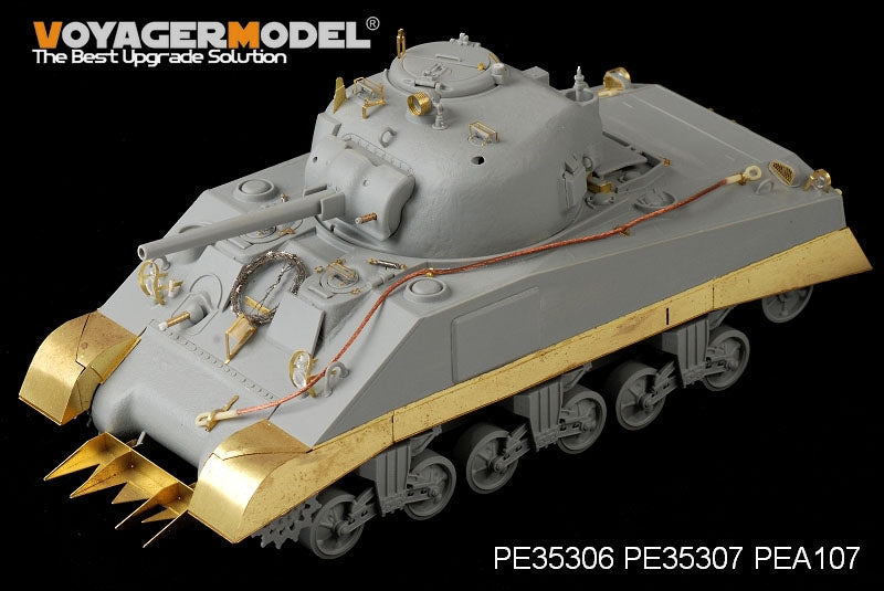 Voyager Model PE35307 WWII US army M4 Mid Tank Skirts For DRAGON 6511 and 6579 1/35 – Bild 2