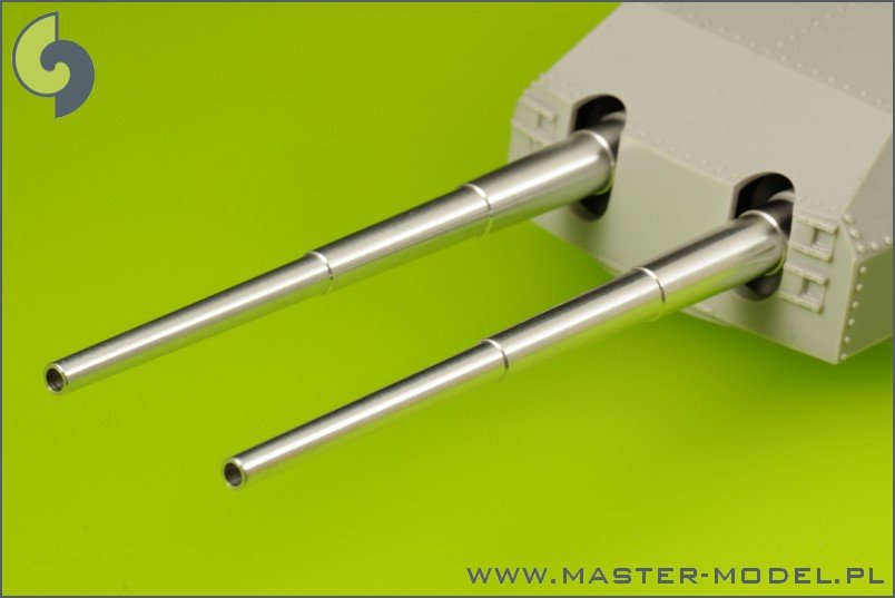 Master SM-200-006 German battleship Bismarck - main gun barrels - 38 cm (15in) SKC/34 (8 pcs) – image 4