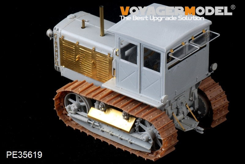 Voyager Model PE35619 WWII Soviet ChTZ S-65 Tractor w/Cab For TRUMPETER 05539 1/35 – Bild 10