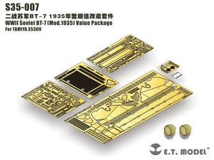 Kit de base ET Model S35-007 BT-7 soviétique de la Seconde Guerre mondiale (Mod. 1935) pour maquette TAMIYA 35309 au 1/35 – image 11