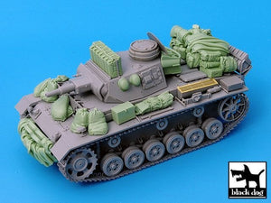 Black Dog T35030 Pz.Kpfw.III Ausf.N ensemble d&amp;#39;accessoires 1/35 – image 3