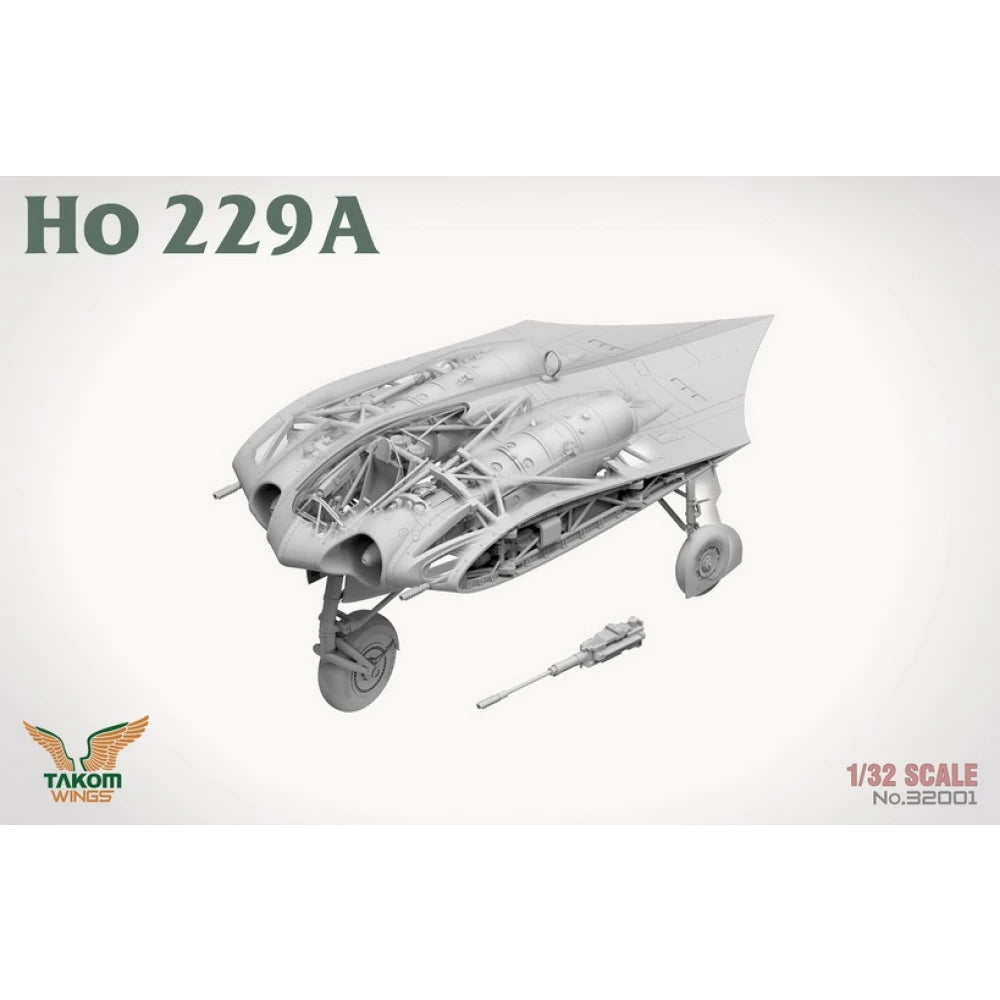 Takom 32001W Ho 229 Box - Ho 229A + Ho 229B + Ho 229 Pilot (Limited Edition) 1/32 – image 6