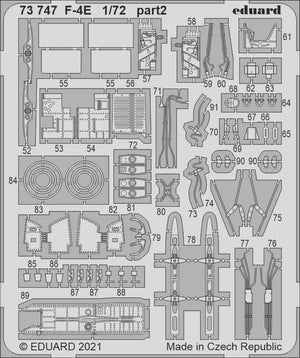 Eduard 73747 F-4E MOULES FINS 1/72 – image 2