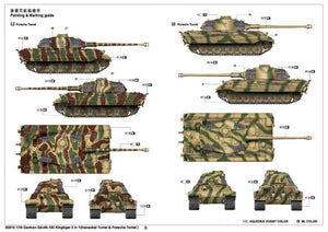 Trumpeter 00910 German Kingtiger 2in1 (Henschel Turret Porsche Turret) 1/16 – image 6