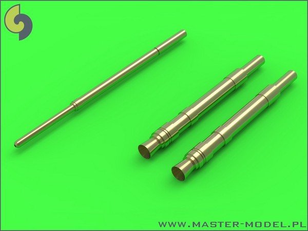 Master AM-32-062 Bf 109 G5 - G14, ensemble d'armement K (embouts MG 131) et tube Pitot (1/32)