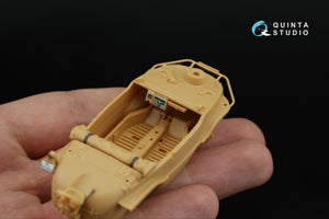 Quinta Studio QDS-48553 Schwimmwagen type 166 3D-Printed &amp;amp; colored Interior on decal paper (Tamiya) (small version) 1/48 – Bild 9