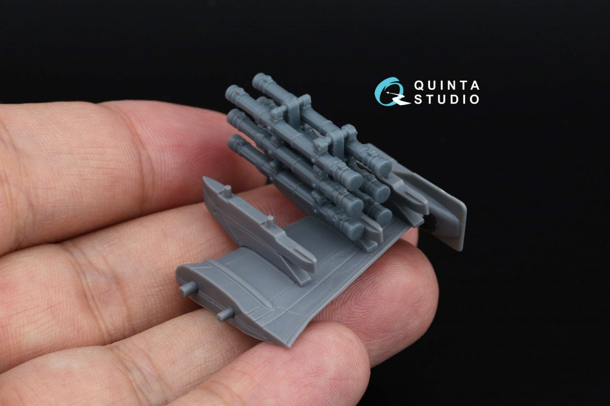 Quinta Studio QT72034 9M120 Ataka ATGM, six-pack kit (for all kits) 1/72