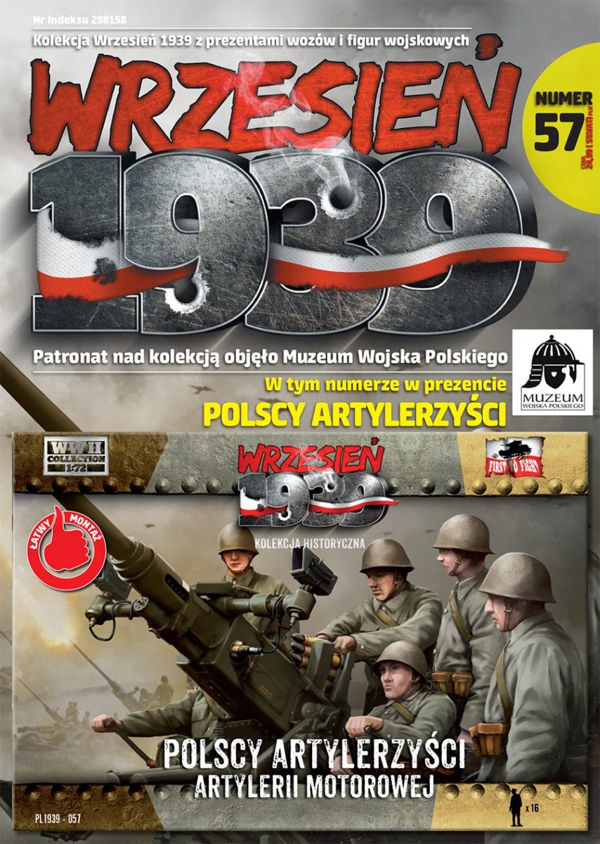 First to Fight PL057 Polish Motorized Artillerymen (1/72)