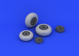 Eduard 632042 Do 335B wheels 1/32 (HONG KONG MODELS) – obrázek 3