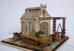 RT-Diorama 35292 Diorama-Base: &amp;quot;Railroad Shed&amp;quot; 1/35 – image 3
