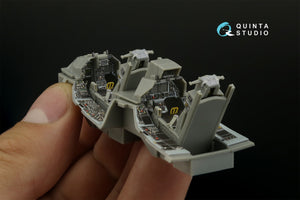 Quinta Studio QD48408 F-16D block 50 3D-Printed &amp;amp; colored Interior on decal paper (Kinetic 2022 tool) 1/48 – immagine 12