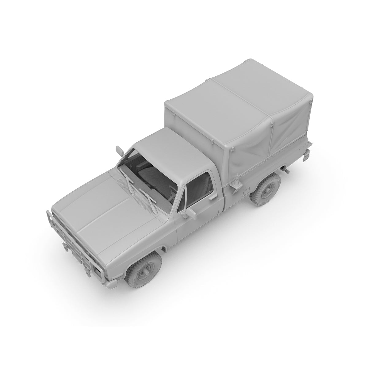 AK Interactive AK35031 M1008 TROOP CARRIER WITH TARP 1/35 – image 7