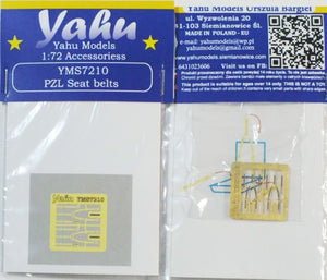 Yahu YMS7210 PZL seat belts 1/72