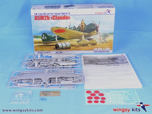 Wingsy Kits D5-03 IJN Type 96 carrier-based fighter II A5M2b “Claude” (early) 1/48 – image 2