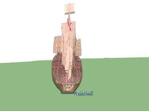 Trumpeter 01202 60cm Chinese Cheng-Ho Sailing Ship 1/200 – Bild 6