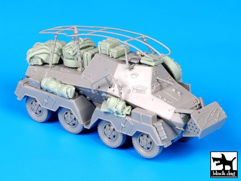 Black Dog T72058 Sd Kfz 263 accessories set for Dragon 1/72 – Bild 3