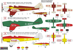 Kovozavody Prostejov KPM0285 Miles M.2H Hawk Major 1/72 – imagen 2