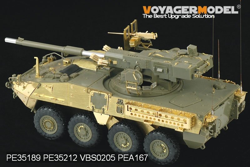 Voyager Model PE35189 Modern US Army M1128 MGS for AFV CLUB 35128 1/35 – immagine 4