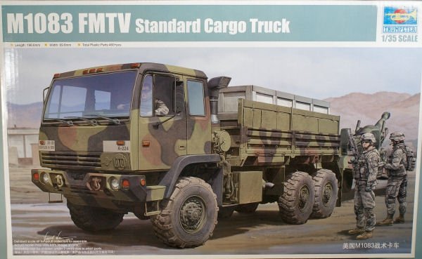 Trumpeter 01007 M1083 FMTV (Familiy Medium Tactical Vehicle) Standard Cargo Truck 1/35