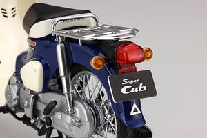 Fujimi 141961 B-NX-6 Honda Super Cub 110 (Urban Denim Blue Metallic) 1/12 – obrázek 3