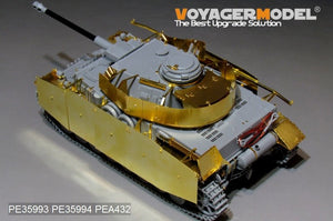 Voyager Model PE35993 WWII German Pz.Kpfw.IV Ausf.G（LateProduction）Basic For Border 35001 1/35 – image 12