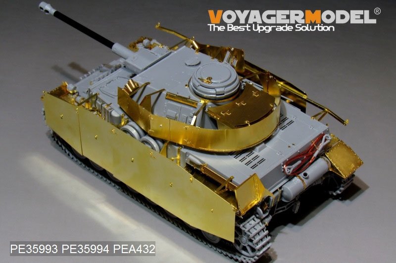 Voyager Model PE35993 WWII German Pz.Kpfw.IV Ausf.G（LateProduction）Basic For Border 35001 1/35 – image 12