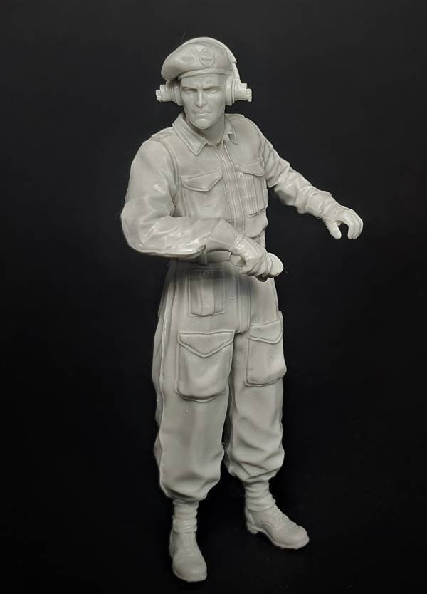 Panzer Art FI35-166 British tank commander coverall 1/35 – zdjęcie 3