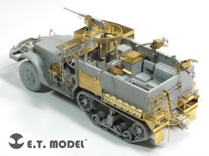 ET Model E35-144 WWII US M2A1 Half-Track (For DRAGON 6329) (1/35) – Bild 4