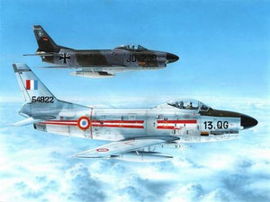 Azur A092 F-86K Saber Dog Armee de l Air &amp;amp; Bundesluftwaffe (1/72)