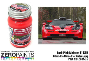 Zero Paints ZP-1505 Lark Pink - Mclaren F1 GTR Paint 60ml
