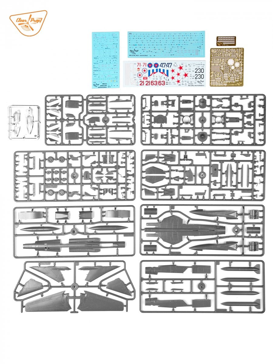 Clear Prop! CP72032 MiG-23ML/MLA Flogger-G ADVANCED KIT 1/72 – image 10
