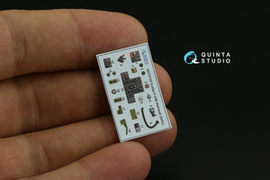 Quinta Studio QD72133 P-40B 3D-Printed colored Interior on decal paper (Airfix) 1/72 – immagine 11