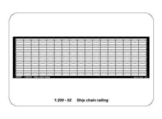 Aber 200-02 Ship chain railings 1/200 – Bild 5