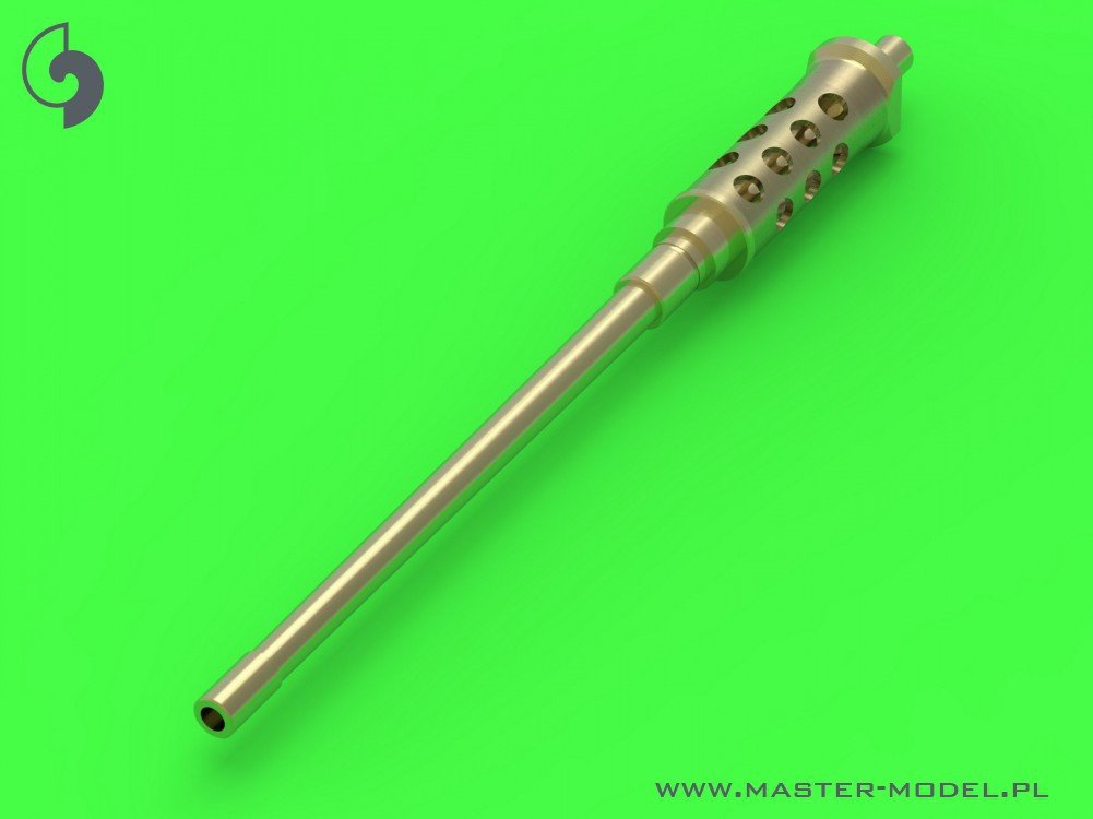 Master GM-72-002 Browning M2 (Heavy Barrel) .50 caliber (12.7mm) - gun barrels (2pcs) 1/72 – zdjęcie 2