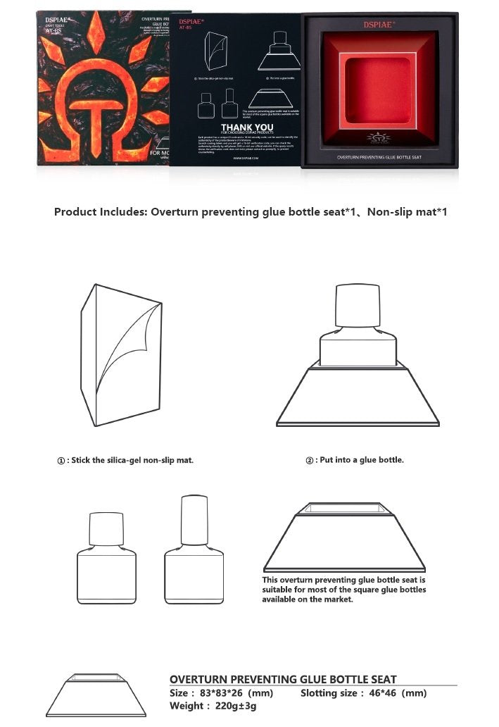 DSPIAE AT-BS Overturn Preventing Glue Bottle Seat – Bild 3