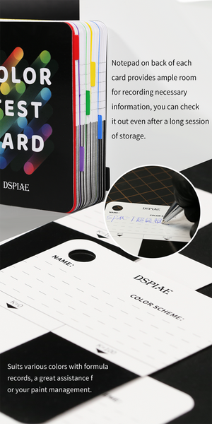 DSPIAE CC-01 Color Test Card Keychain Model Tool – image 4