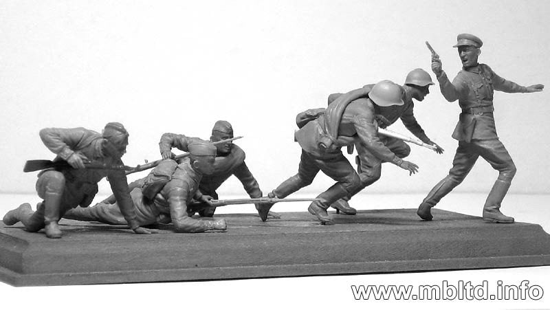 Master Box 3563 Counterattack Soviet infantry, summer 1941 1/35 – Bild 3