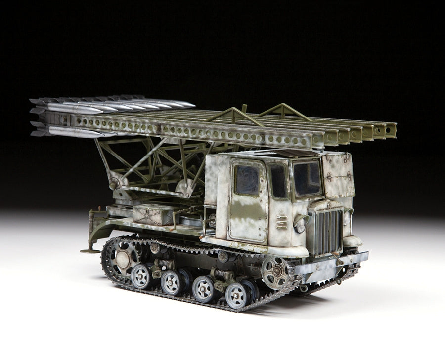 Zvezda 3700 Soviet artillery tractor with BM-13 Katyusha STZ-5 1/35 – image 2