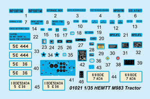 Trumpeter 01021 HEMTT M983 Tracto – imagen 2