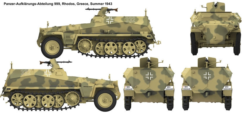Das Werk DW16018 Sd.Kfz. 250/1 Ausf. A 1/16 – Bild 6