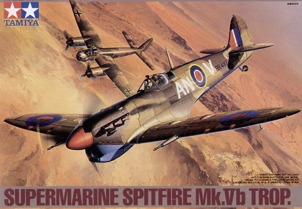 Tamiya 61035 Supermarine Spitfire Mk.Vb Trop. 1/48