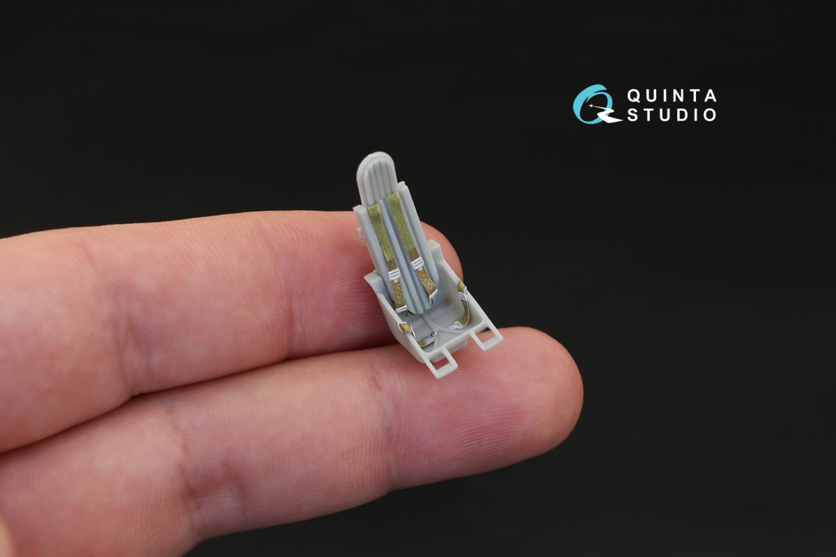 Quinta Studio QD48137 MiG-15 bis 3D-Printed &amp;amp; colored Interior on decal paper (for Bronco kit) 1/48 – Bild 4