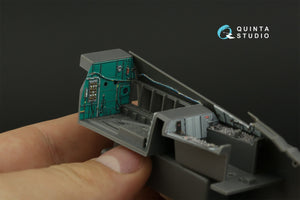 Quinta Studio QD48417 F-15C Eletronics bay 3D-Printed colored Interior on decal paper (Academy) 1/48 – immagine 8