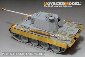 Voyager Model PE351174 WWII German Panther A early ver. Basic（For MENG TS-046）1/35 – obrázek 8