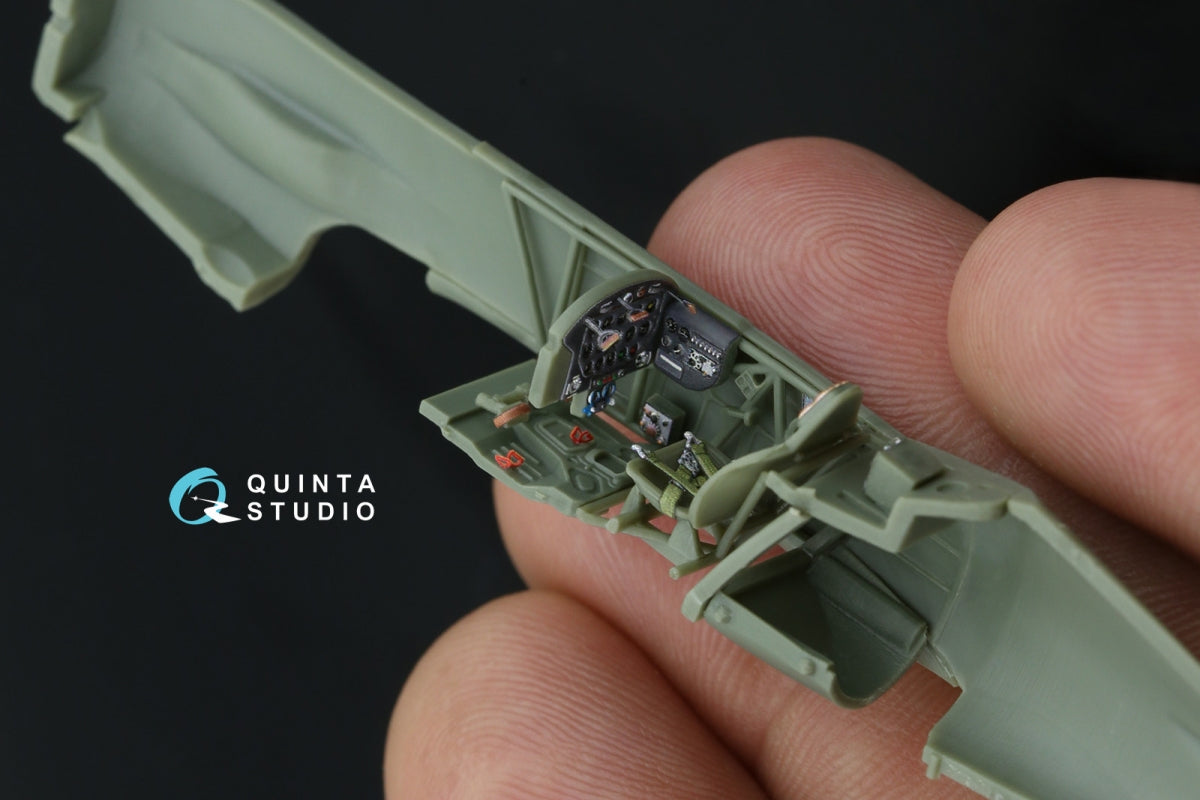 Quinta Studio QD72170 MiG-3 3D-Printed colored Interior on decal paper (Armory) 1/72 – immagine 4