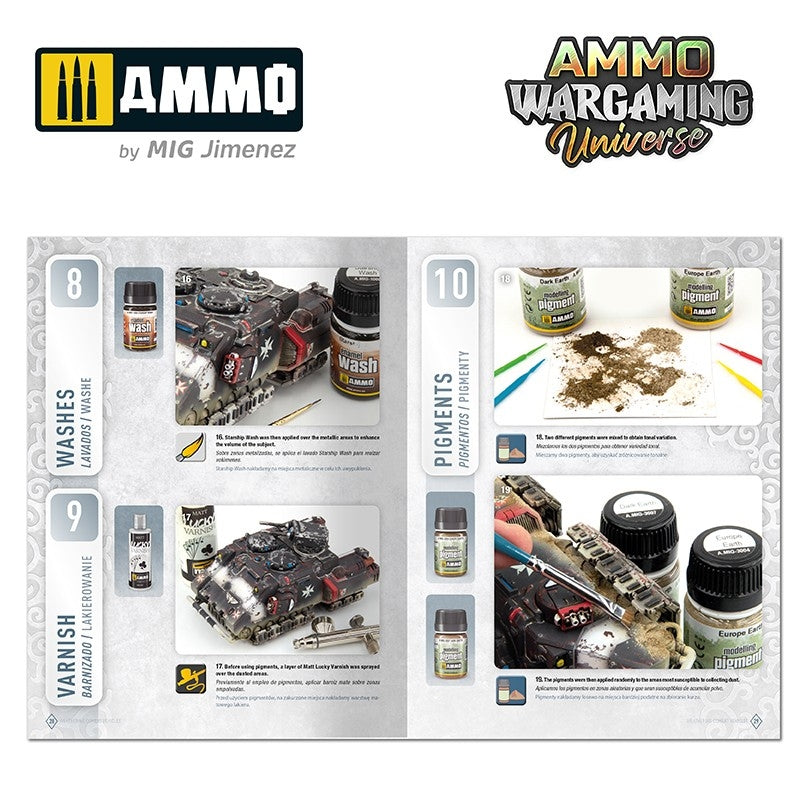 Ammo of Mig 6925 AMMO WARGAMING UNIVERSE Book 06 - Weathering Combat Vehicles (English, Castellano, Polish) – imagen 7